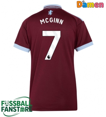 Aston Villa John McGinn #7 Replik Heimtrikot Damen 2026-27 Kurzarm